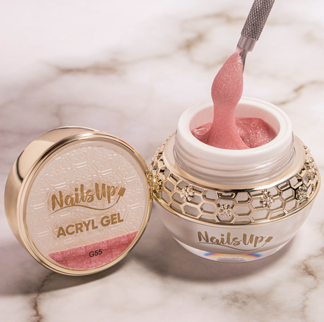 Resigilat Acryl Gel Glitter NAILSUP 30g - G55
