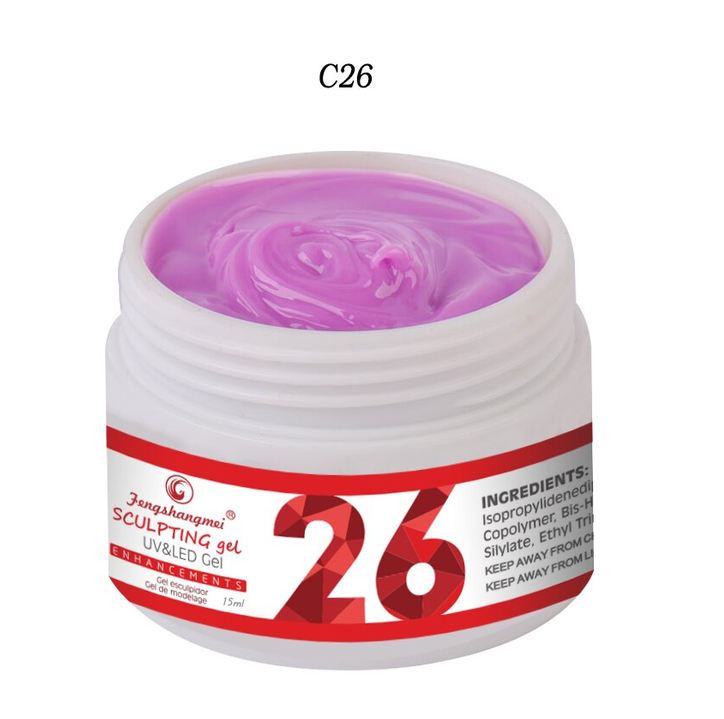 Resigilat Gel UV Constructie FSM - 26, 15ml