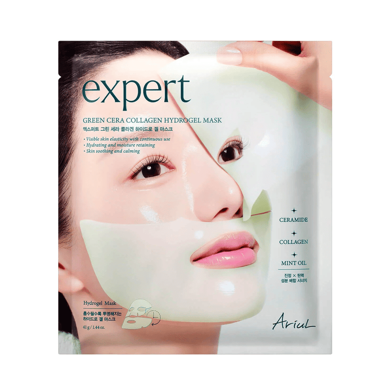 Masca Hidrogel Nano Ceramide si Colagen, Calmare si Hidratare, 41g, Ariul Expert