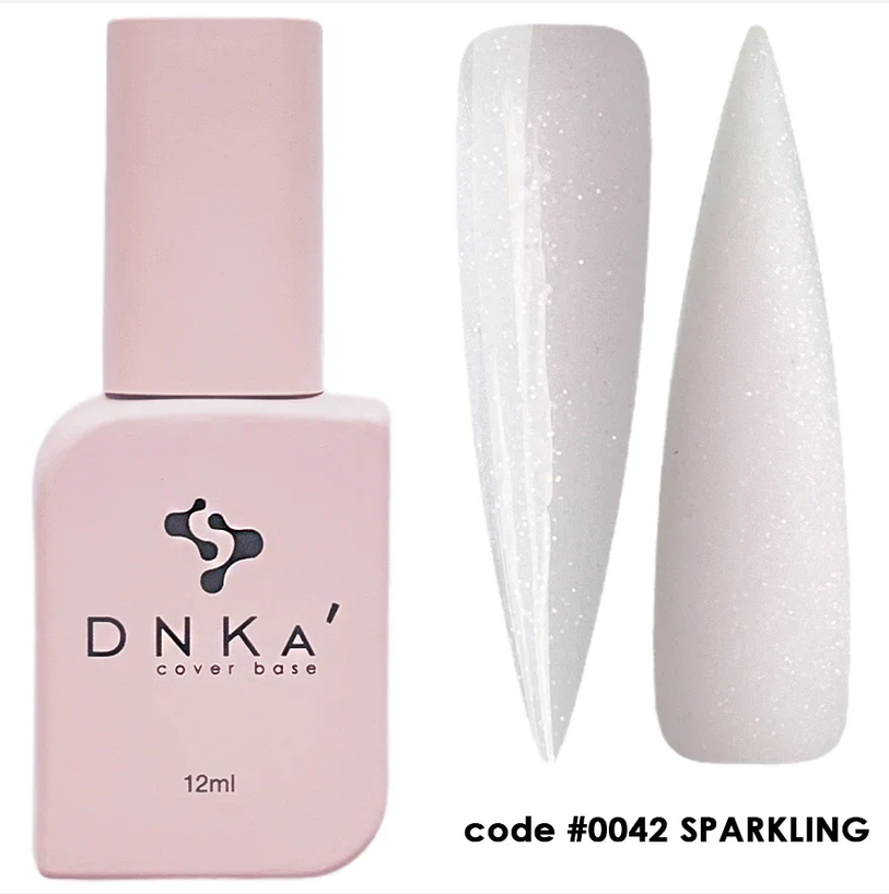Resigilat RUBBER BASE FRENCH DNKa - 42 Sparkling 12 ml