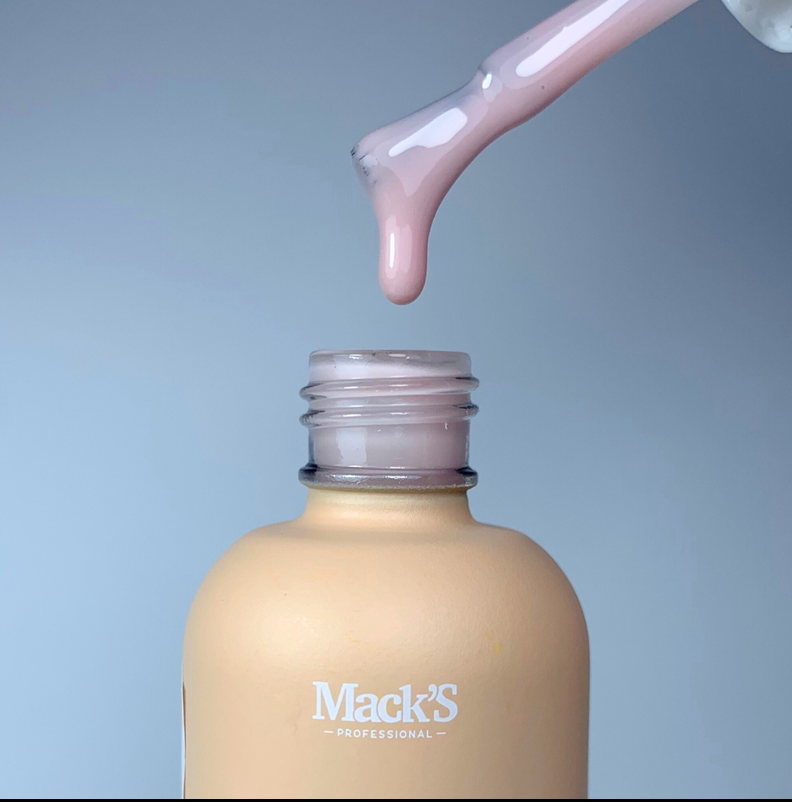 Resigilat Rubber Base Mack's Satin Pink 15ml