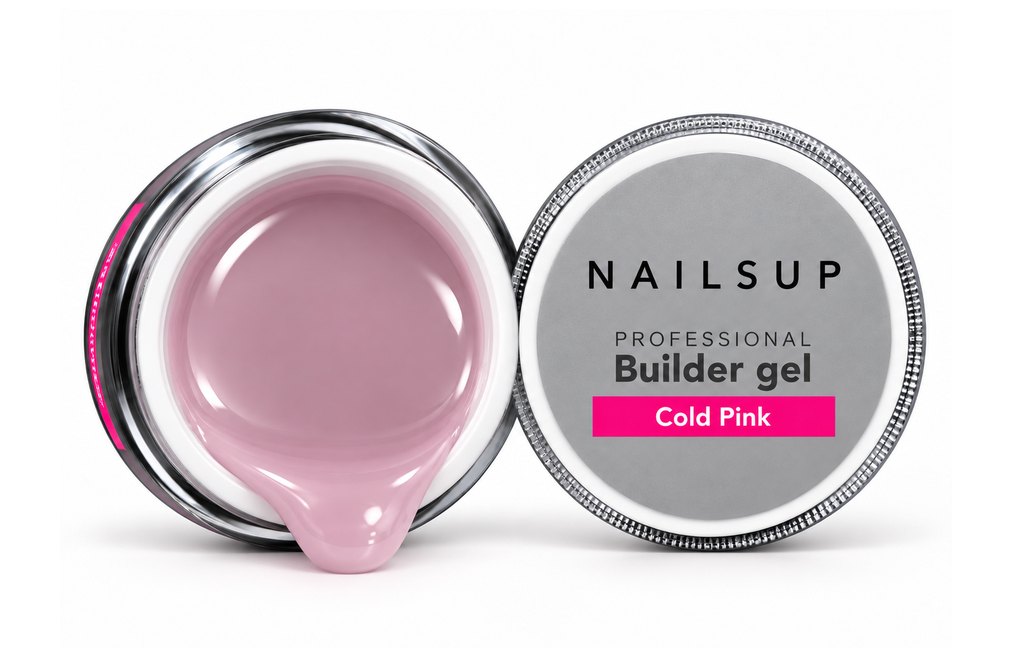 Resigilat Gel UV Constructie NAILSUP Cold Pink 50g