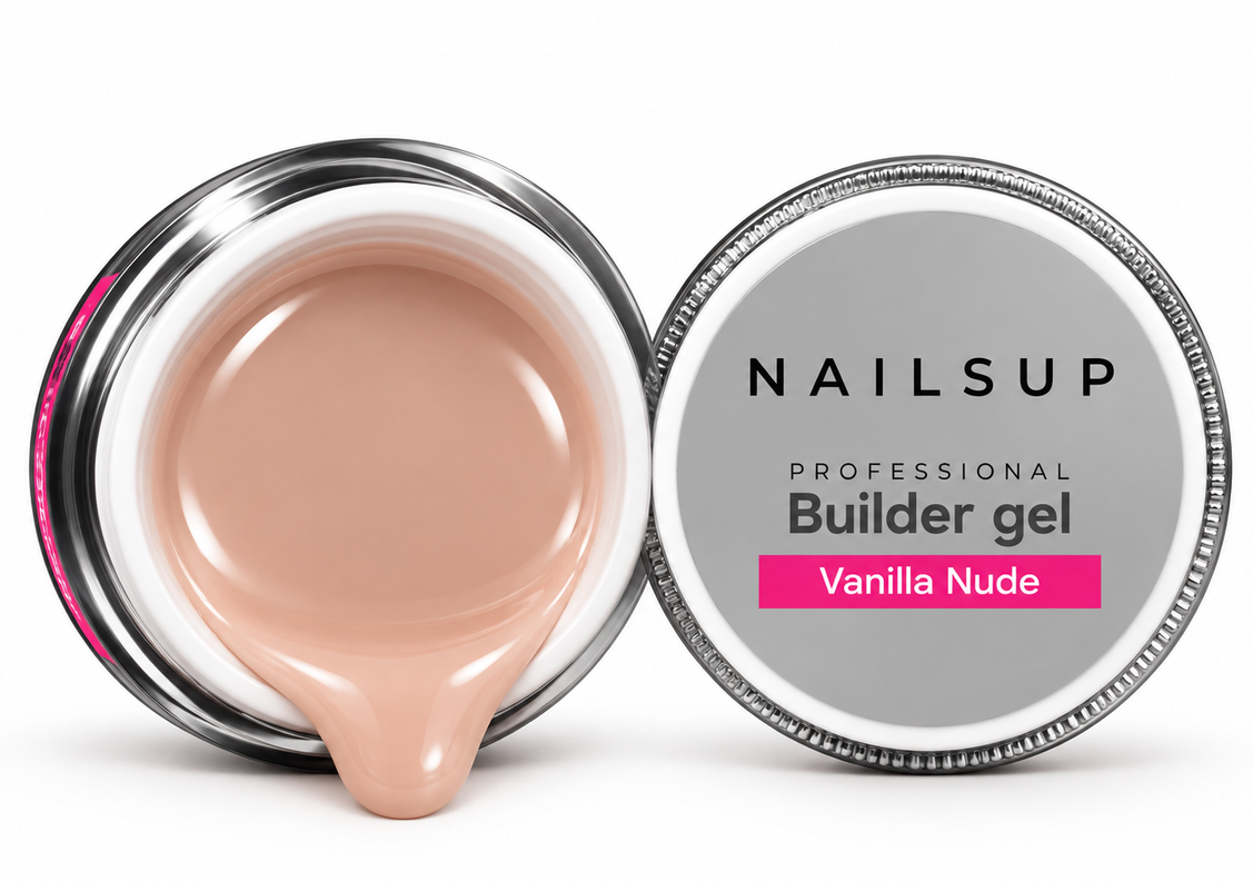 Resigilat Gel UV Constructie NAILSUP Vanilla Nude 50g
