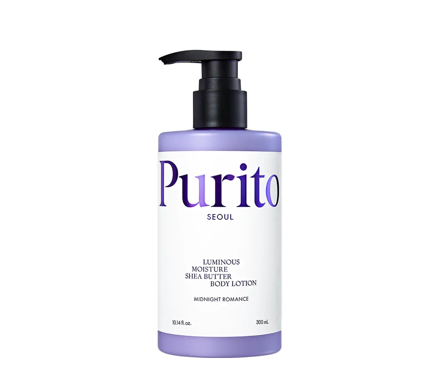 Purito Lotiune de corp hidratanta cu unt de shea Luminous Moisture Midnight Romance 300ml