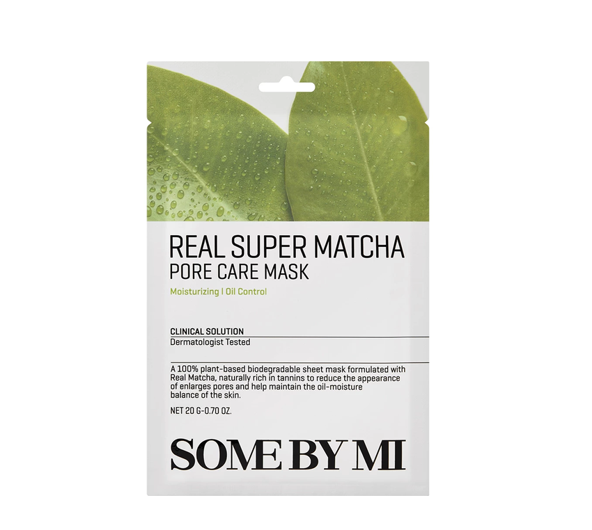 Some By Mi Masca de fata Real Super Matcha Pore Care Mask, 20g