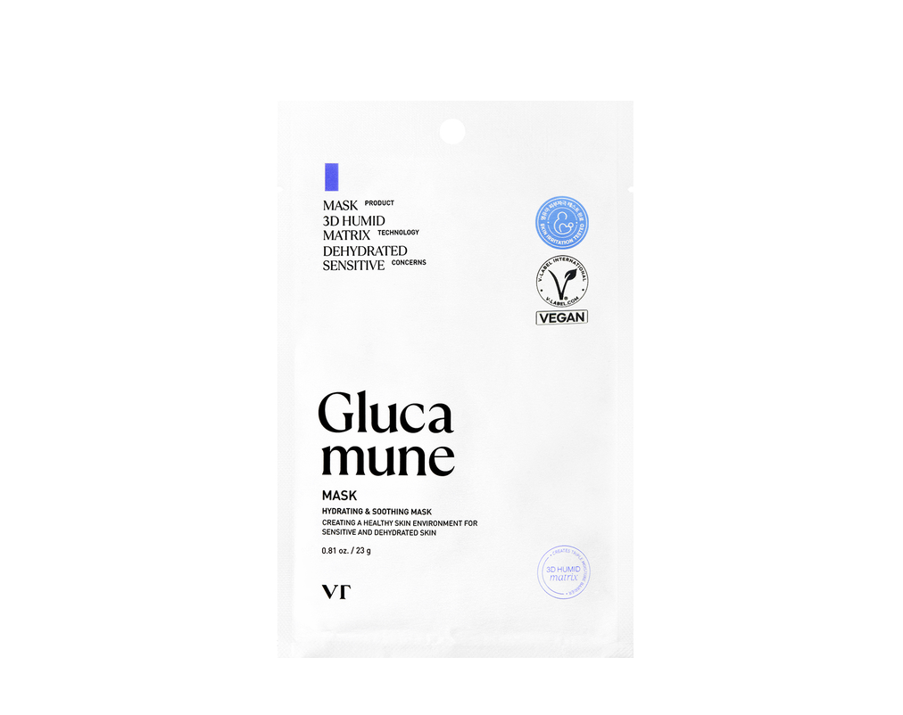 VT Cosmetics Masca de fata, Glucamune Mask Sheet, 23 gr