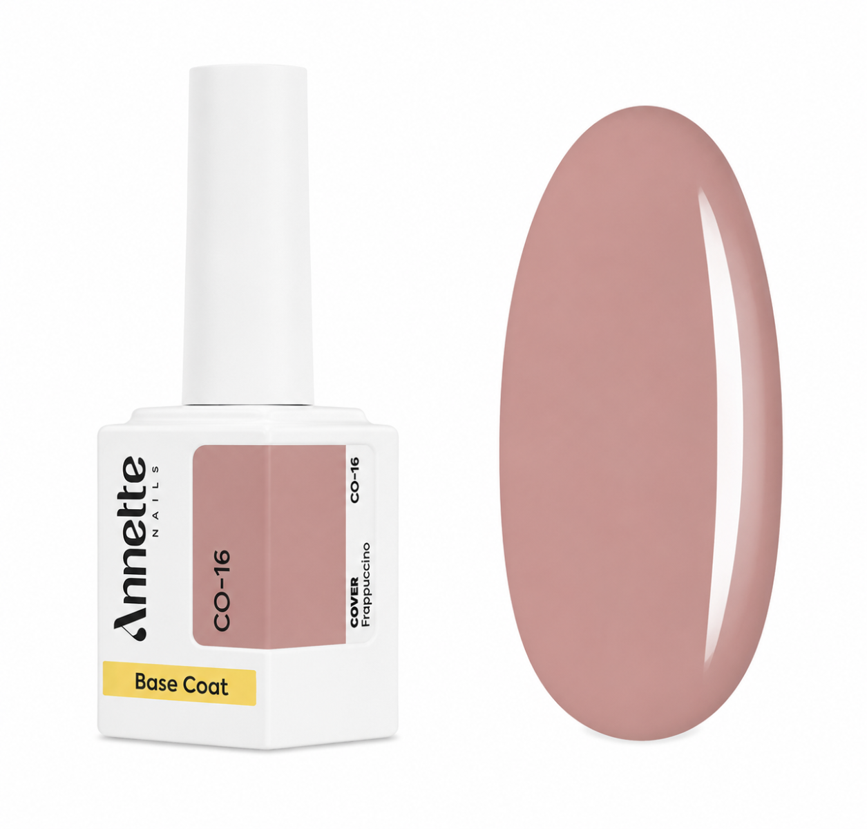 Rubber Base Annette Nails Cover Frappuccino CO-16 12 ml