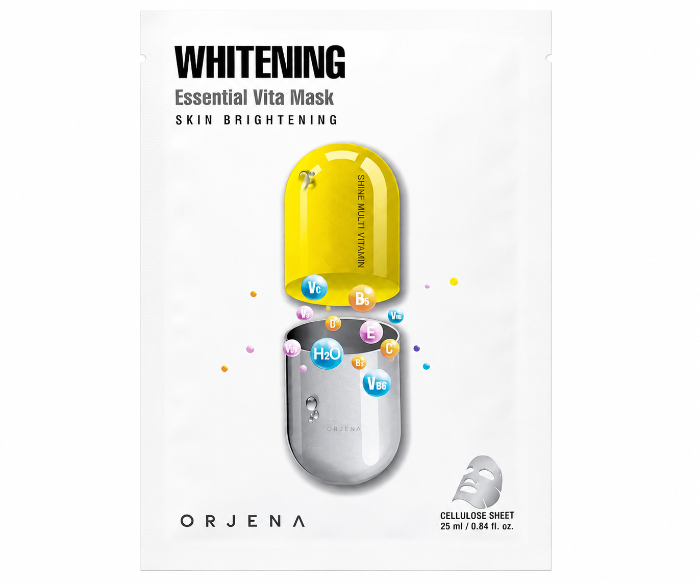 Orjena Masca tip servetel Whitening Essential Vita Mask, 25 ml
