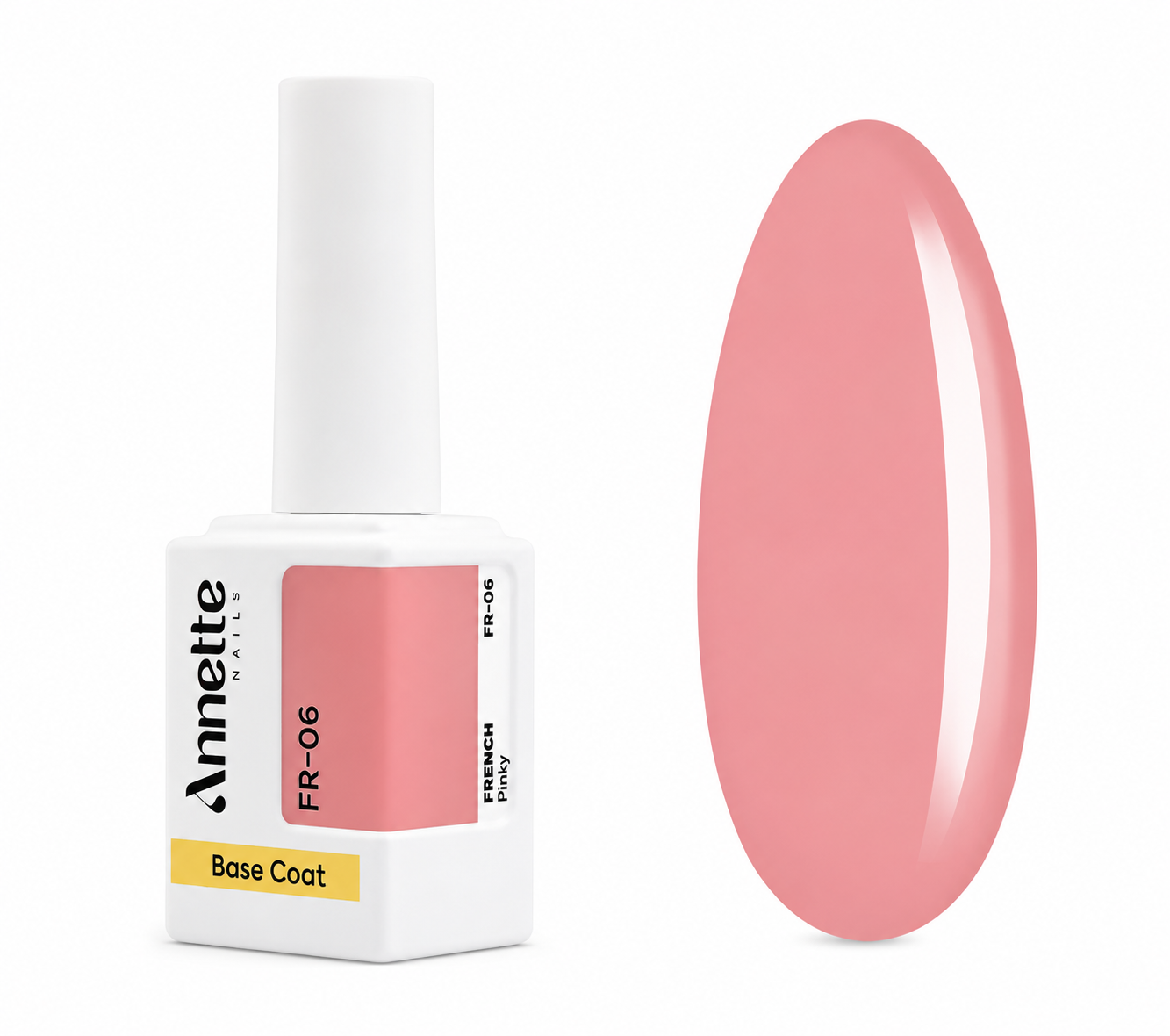 Rubber Base Annette Nails French Pinky FR-06