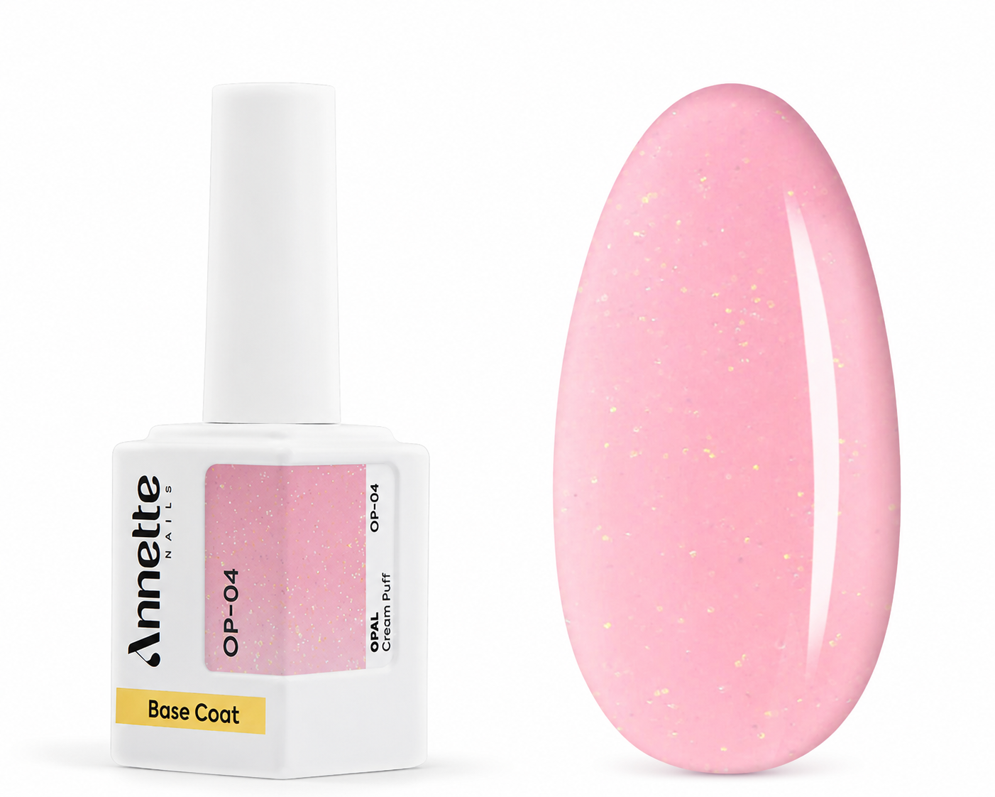 Rubber Base Annette Nails Opal Cream puff OP-04 15ml