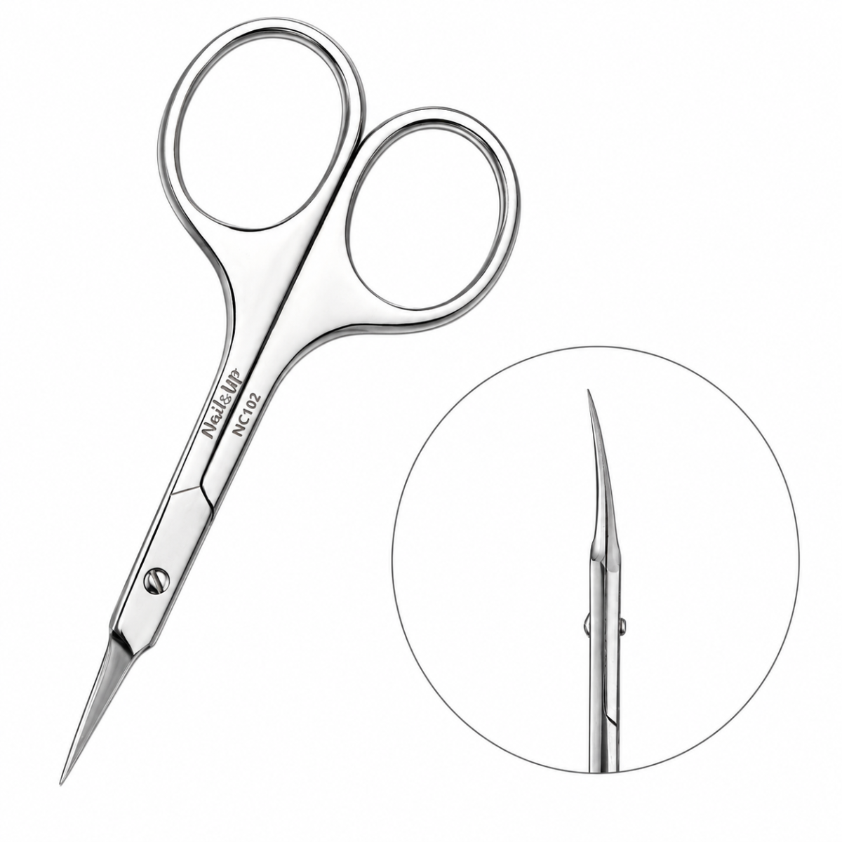 Forfecuță Cuticule NAILSUP Classic NC102 pentru Manichiură și Pedichiură Profesională