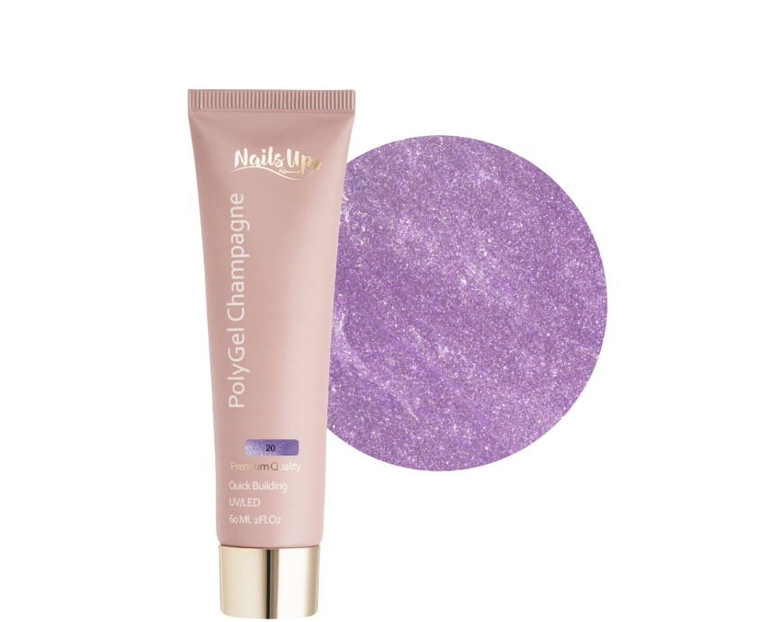 Resigilat Polygel NAILSUP Champagne 20 60ml