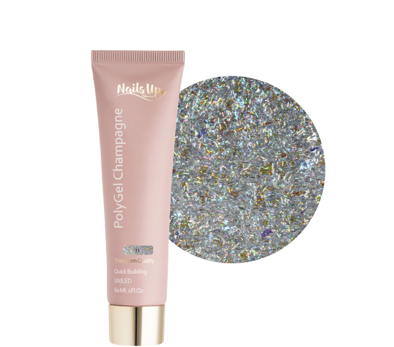 Resigilat Polygel NAILSUP Champagne 11 60ml