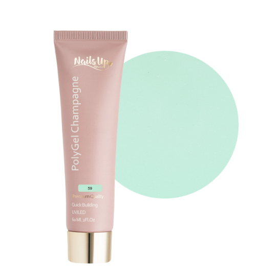 Resigilat Polygel NAILSUP Champagne 59 60ml
