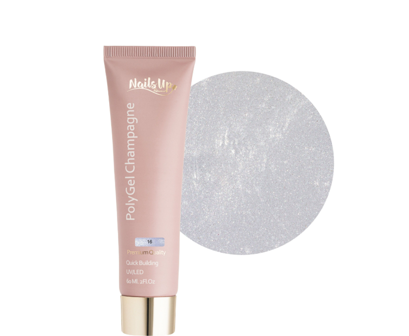 Resigilat Polygel NAILSUP Champagne 16 60ml