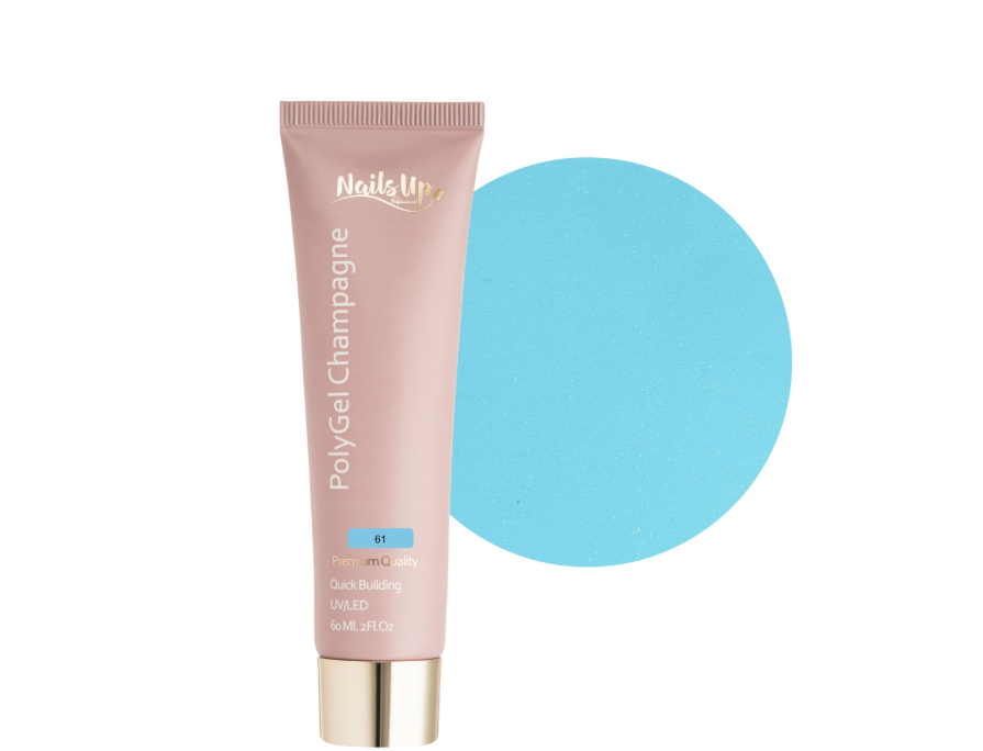 Resigilat Polygel NAILSUP Champagne 61 60ml