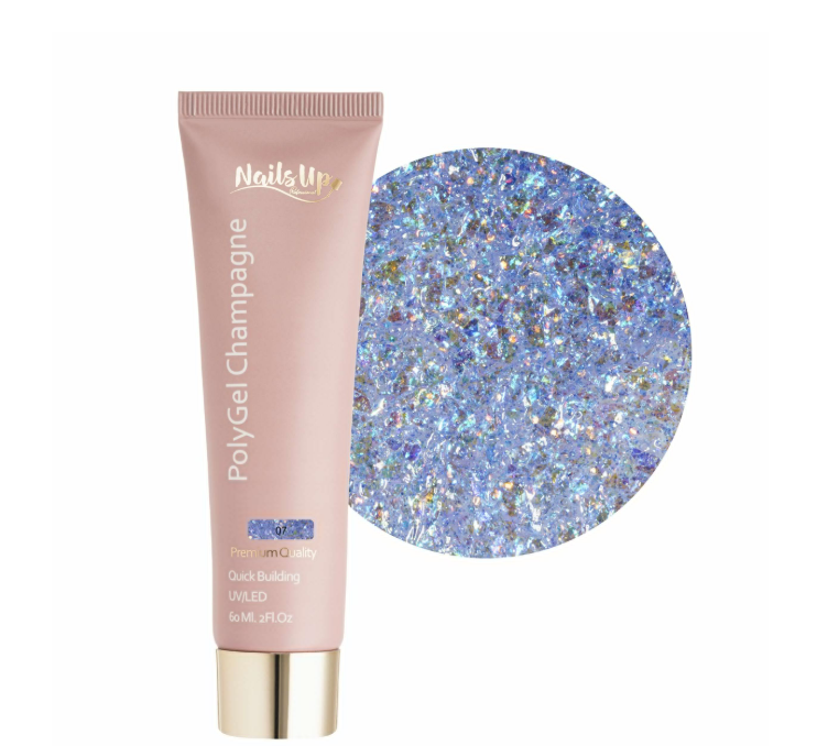 Resigilat Polygel NAILSUP Champagne 07 60ml