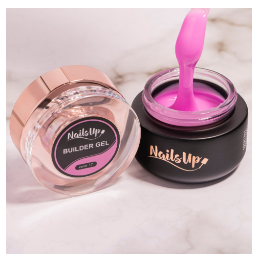 Resigilat Gel Constructie Unghii Autonivelant NAILSUP 30g - 17