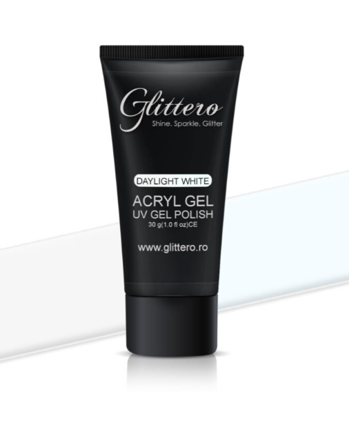 Acryl Gel Glittero Nails - Daylight White 30ml