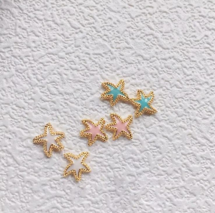 Decoratiuni Unghii 3D – Set Accesorii Marine Starfish