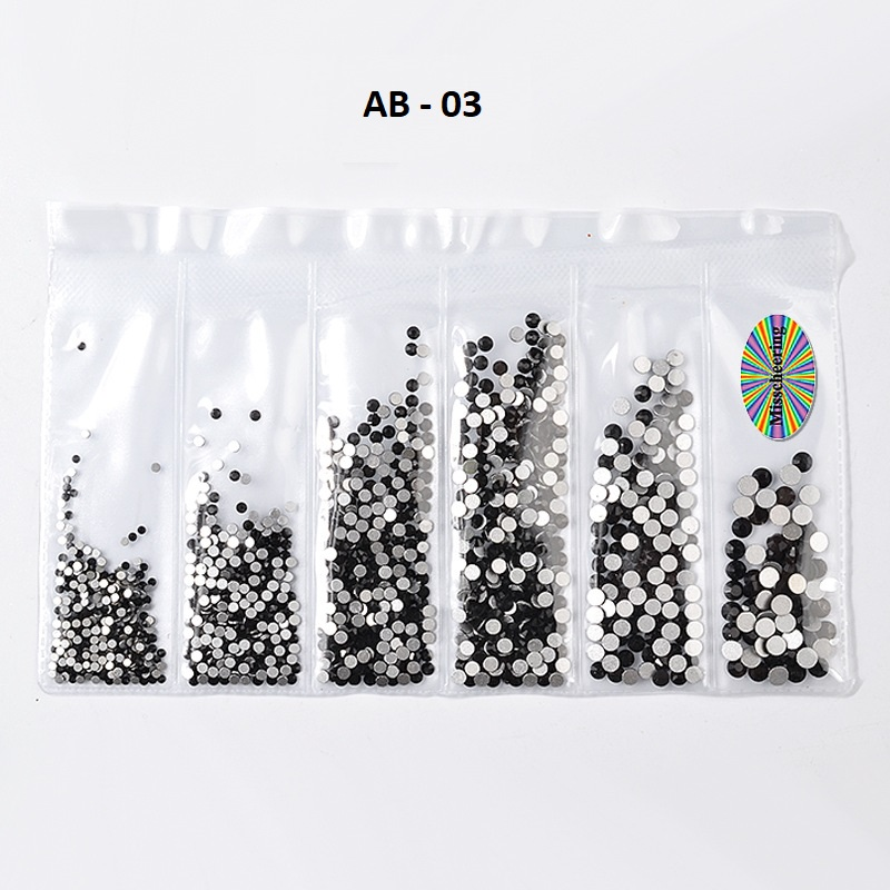Pietricele Unghii Diverse marimi Nail Art - AB03