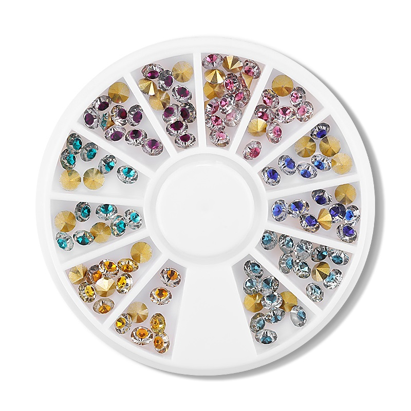 Disc pietricele unghii nail art  - L01