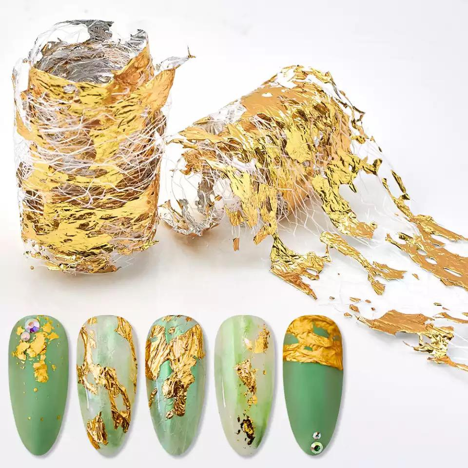 Folie Aurie Nail Art