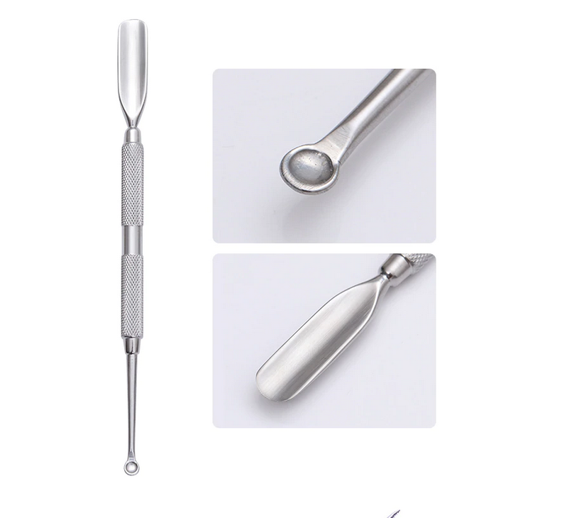Instrument Profesional Manichiură BL04 din Inox, 14.5 cm pentru Cuticule