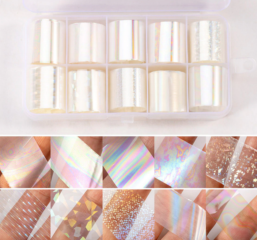 SET 10 BUC FOLIE TRANSFER - XKZ-01