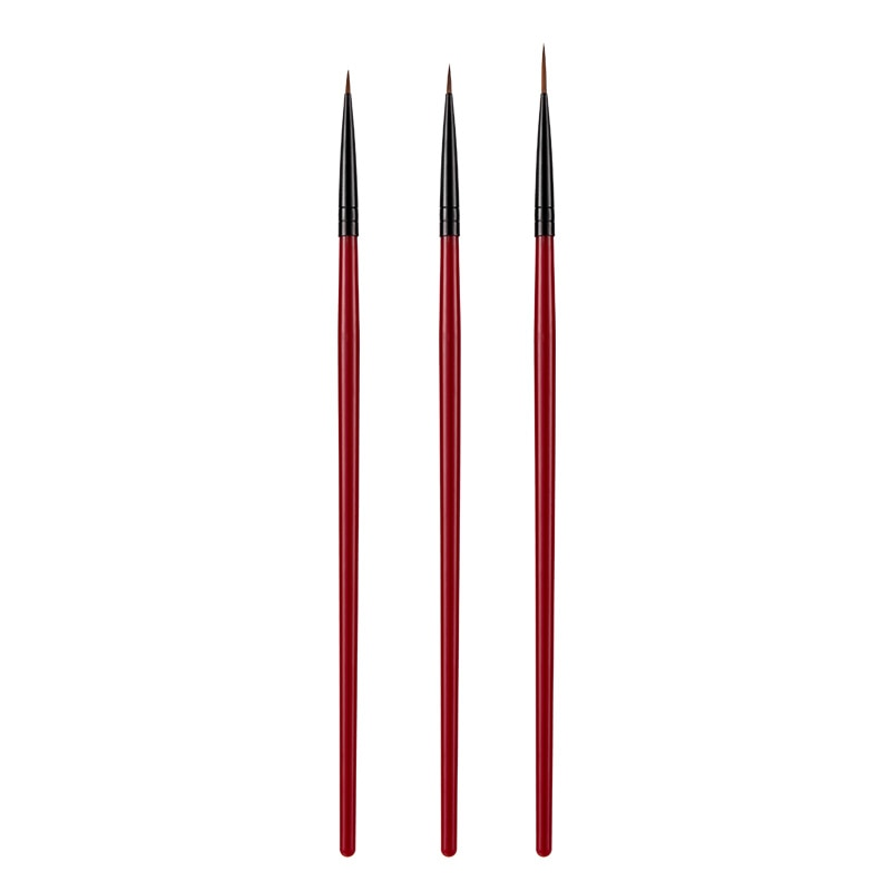 Set 3 Pensule Pictura Pink Black