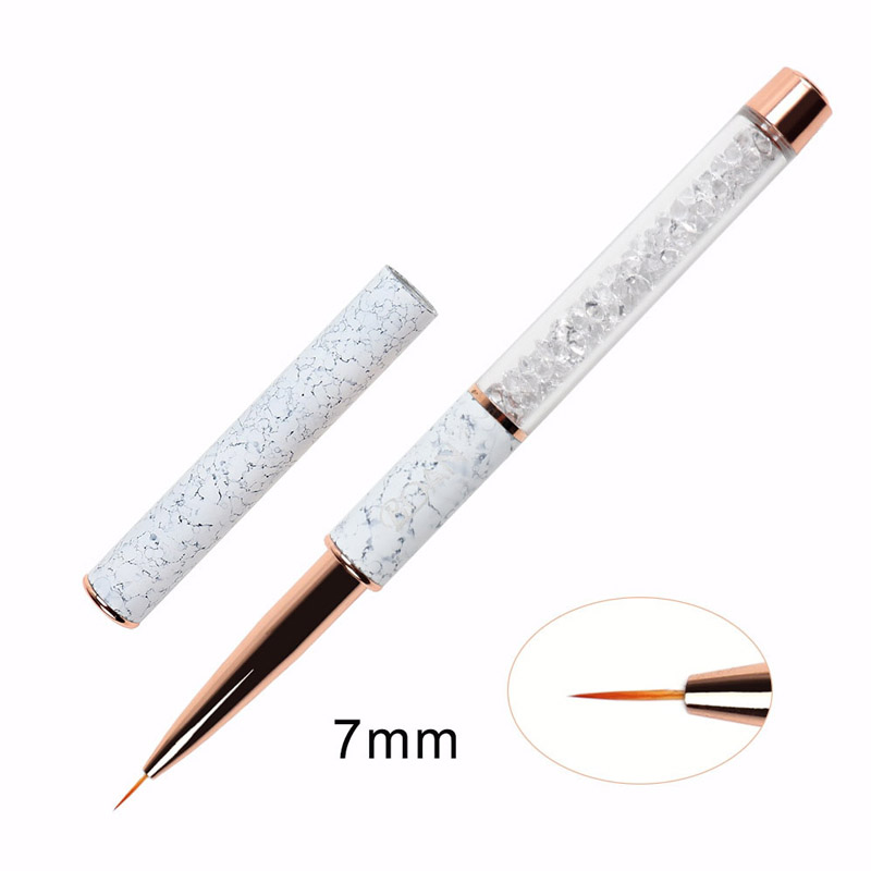 Pensula Pictura Tip Stilou Cristale Marble 7mm