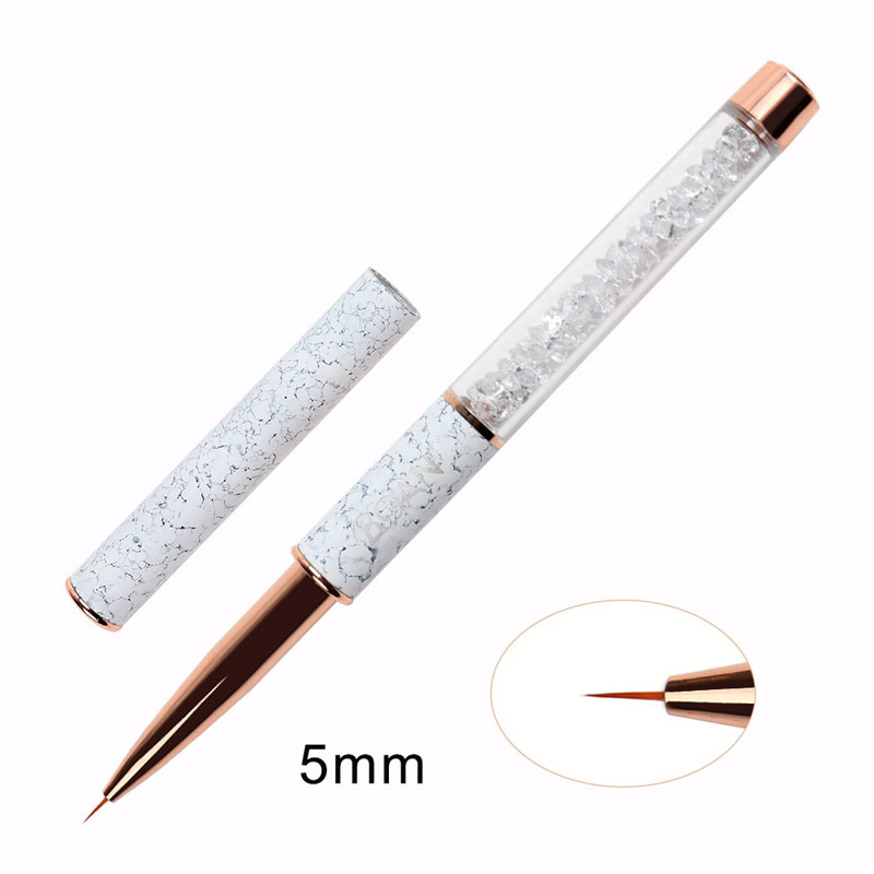 Pensula Pictura Tip Stilou Cristale Marble 5mm