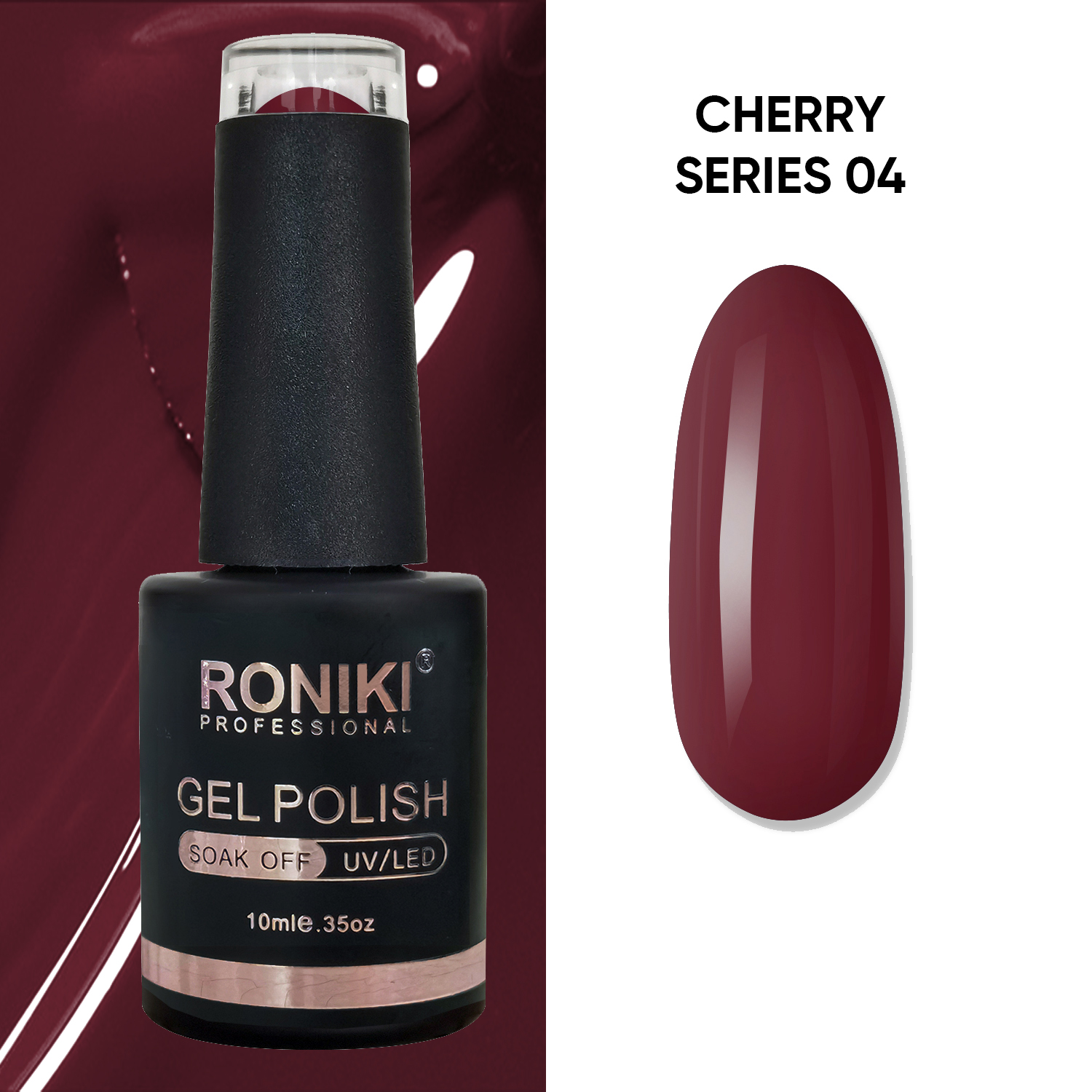 Oja Semipermanenta Roniki Cherry Series 04