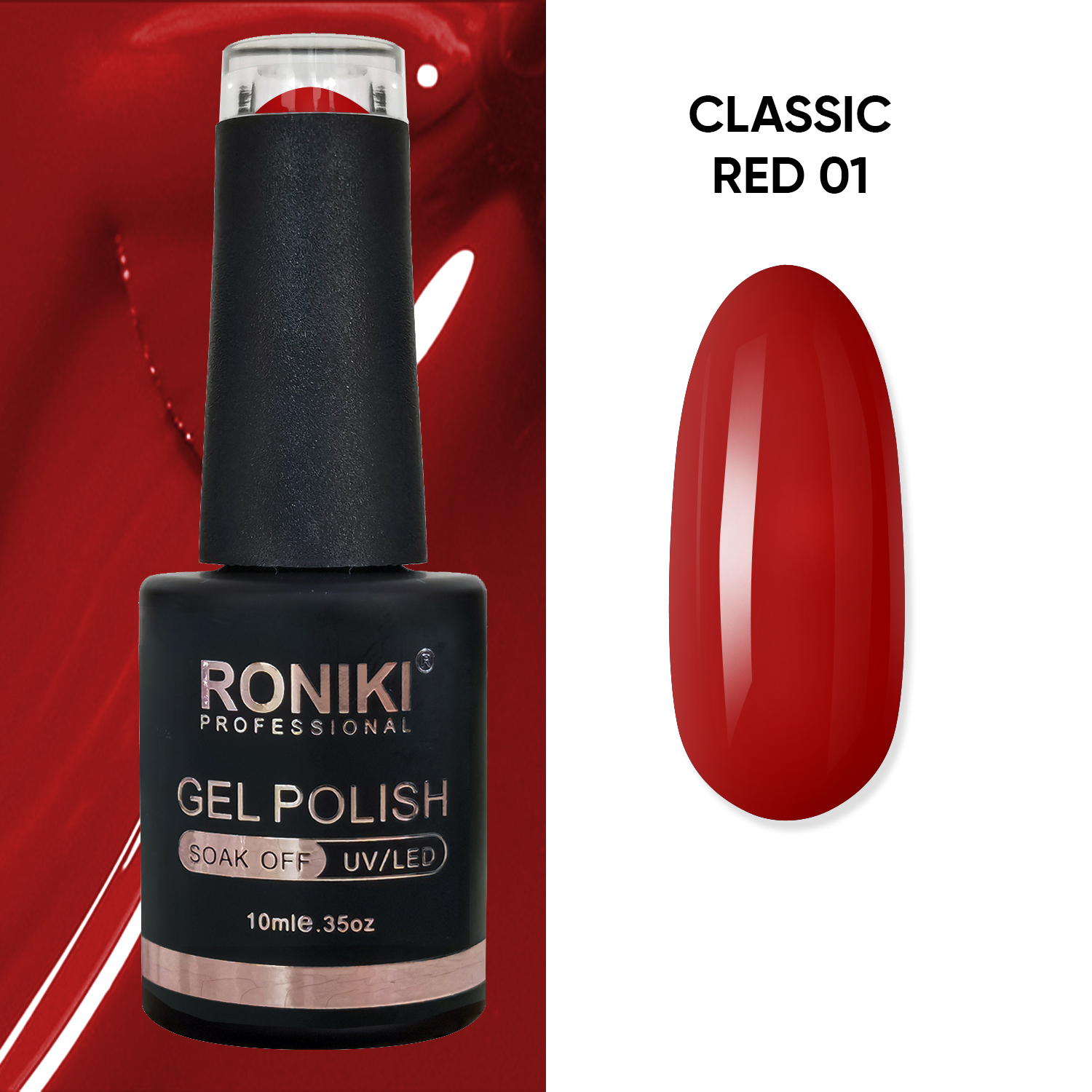 Oja Semipermanenta Roniki Classic Red 01
