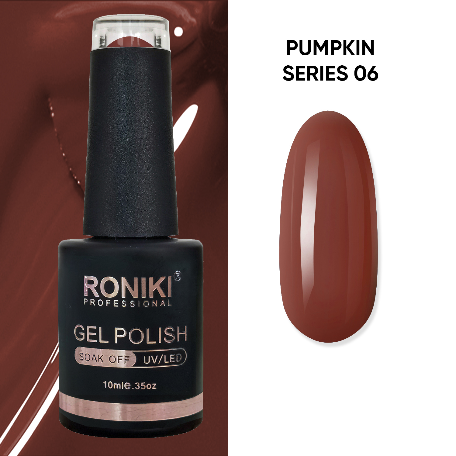 Oja Semipermanenta Roniki Pumpkin Colors 06
