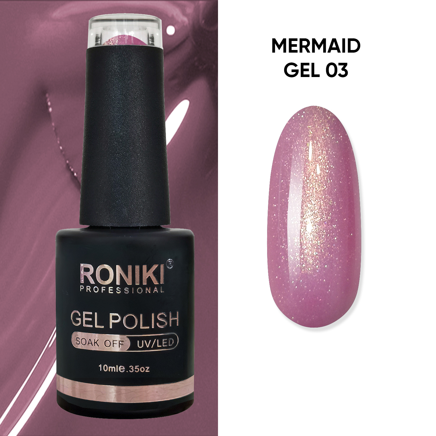 Oja Semipermanenta Roniki Mermaid 03