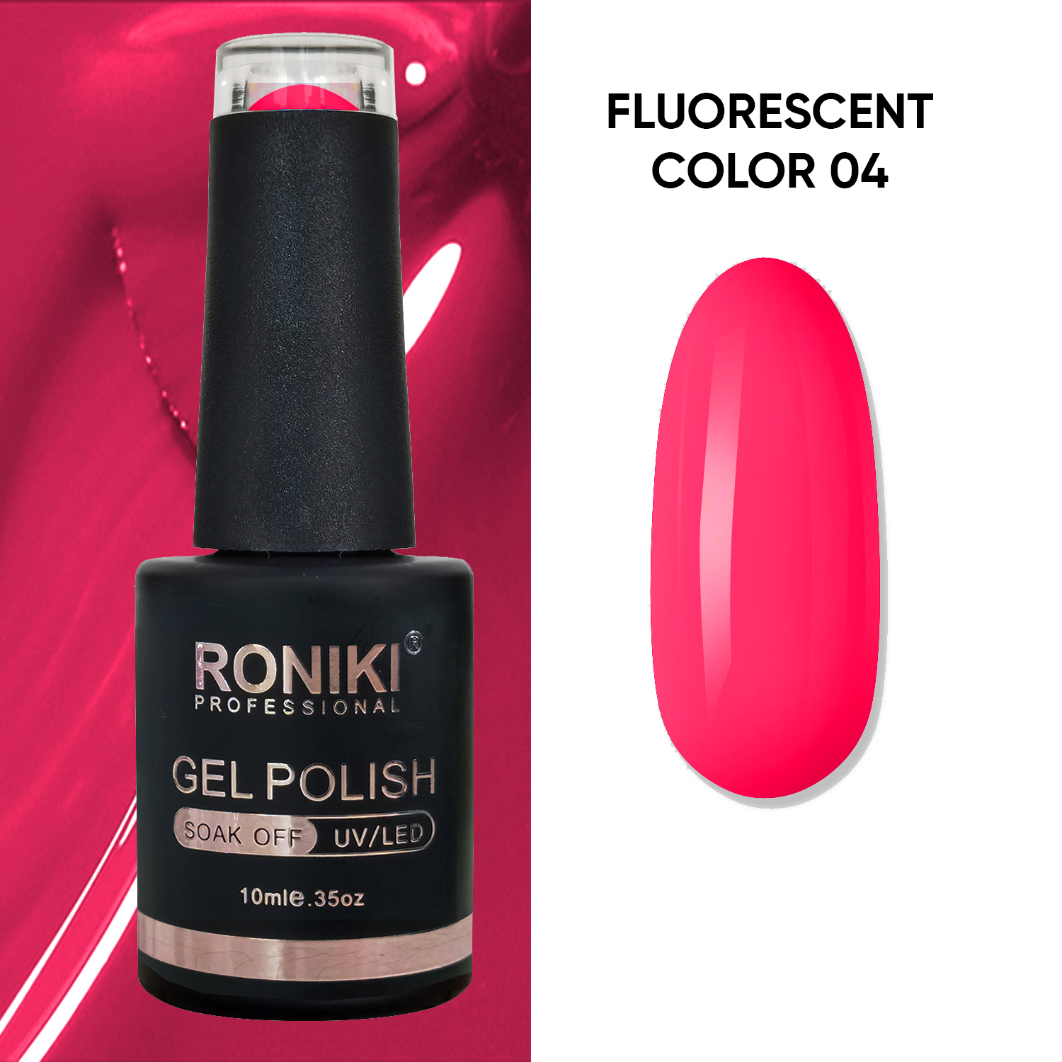 Oja Semipermanenta Roniki Fluorescent 04