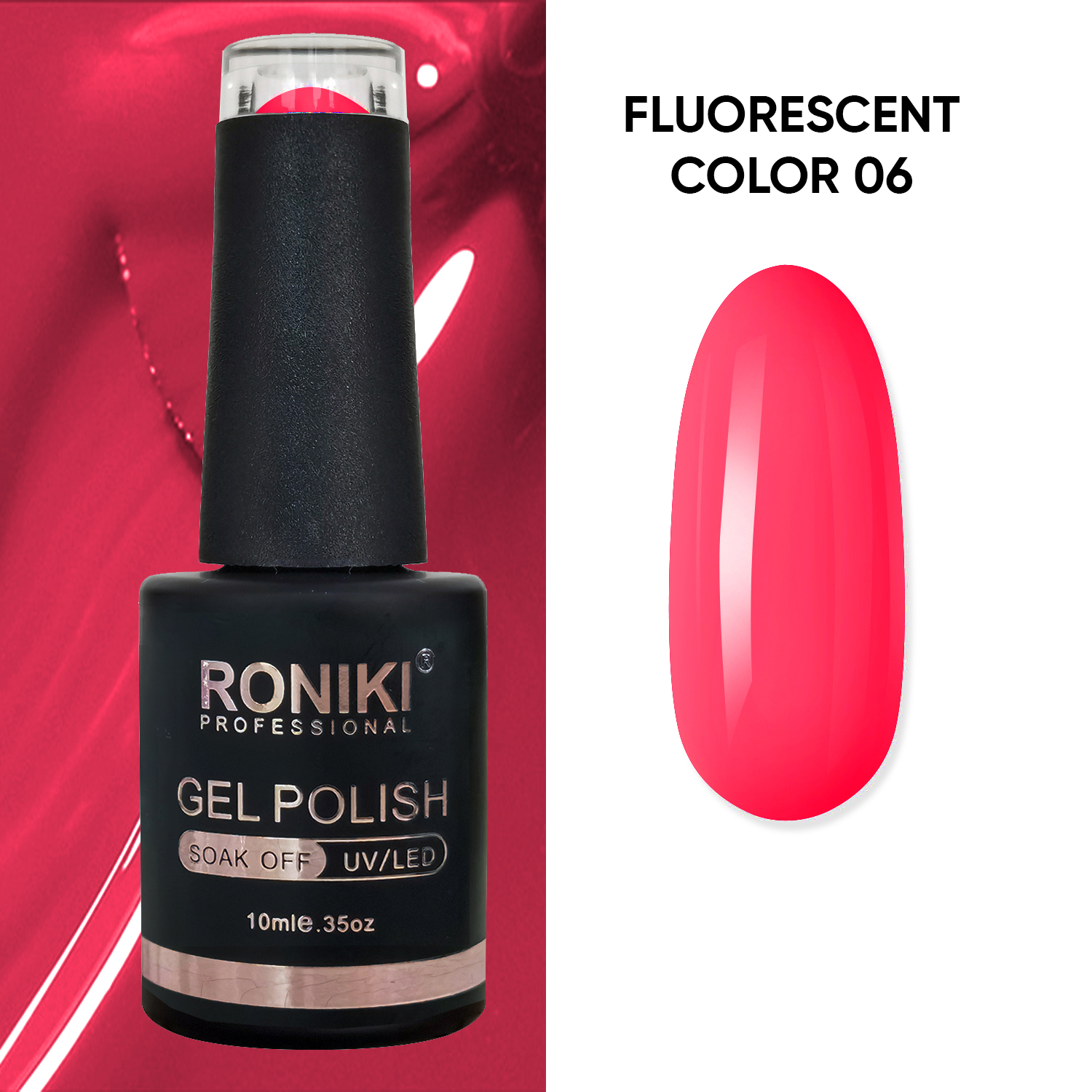 Oja Semipermanenta Roniki Fluorescent 06