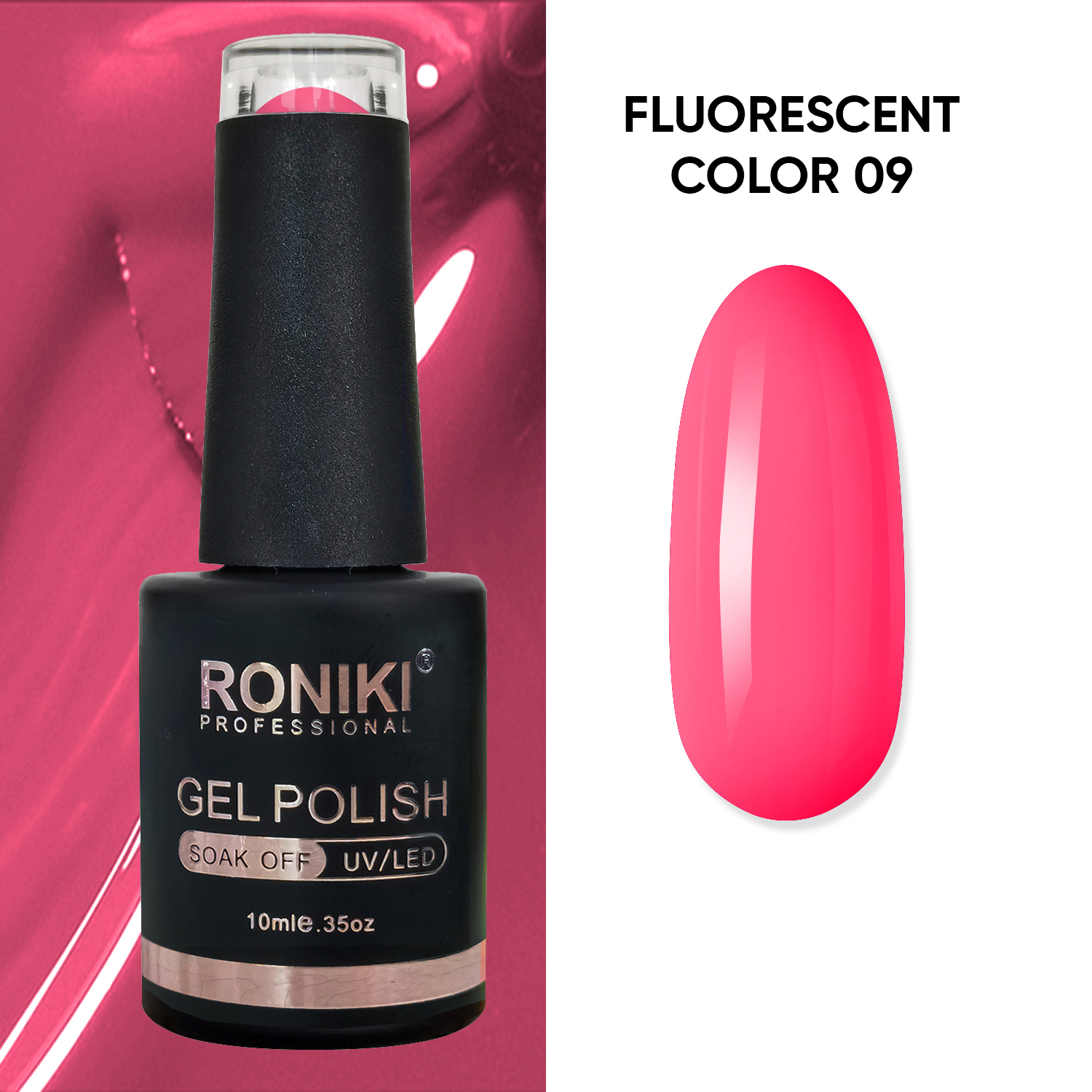 Oja Semipermanenta Roniki Fluorescent 09