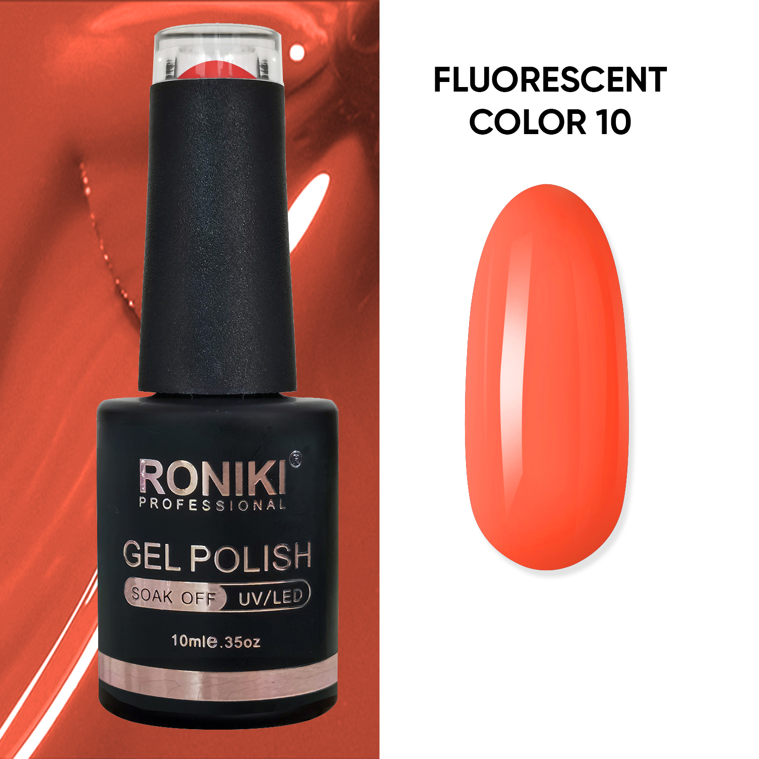 Oja Semipermanenta Roniki Fluorescent 10