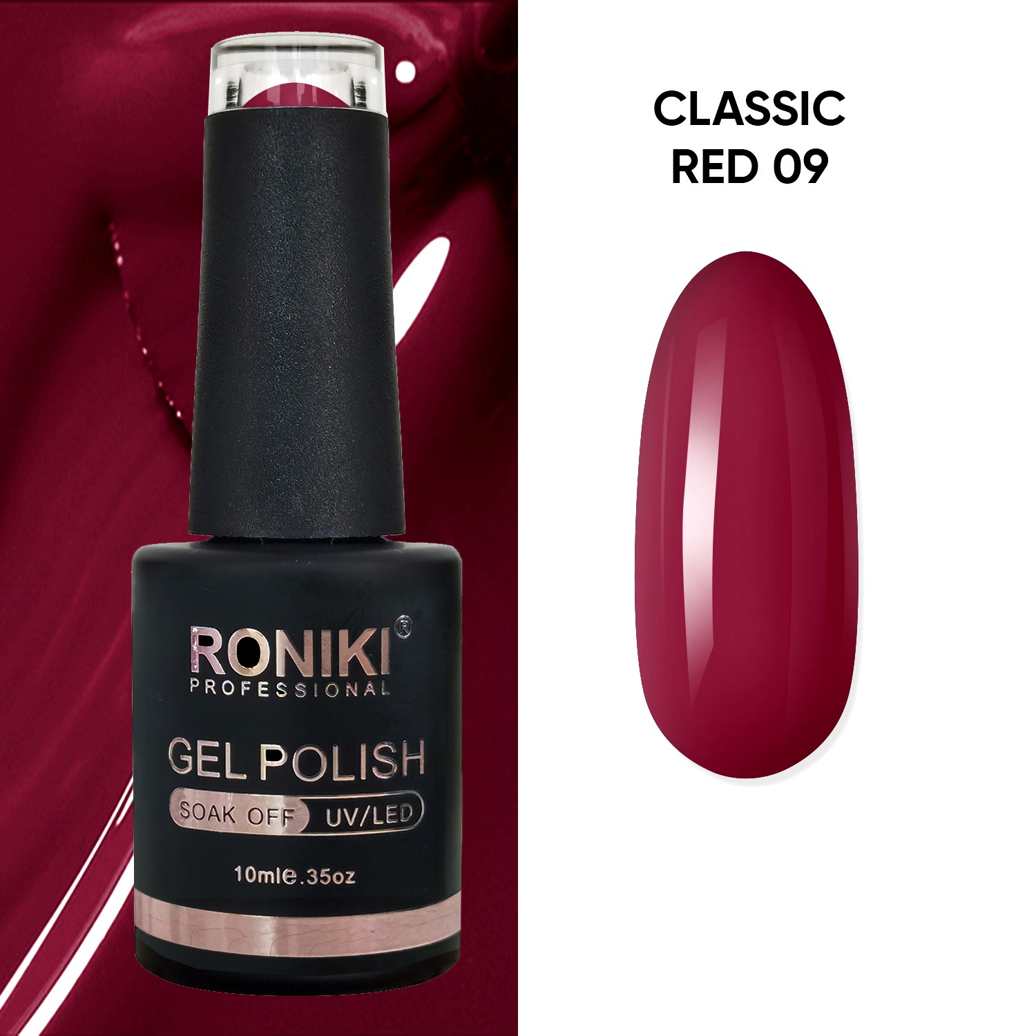 Oja Semipermanenta Roniki Classic Red 09