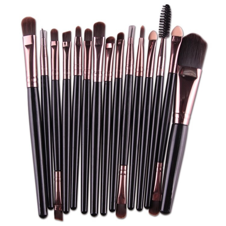 Set 15 Pensule Profesionale Pentru Machiaj - AS03