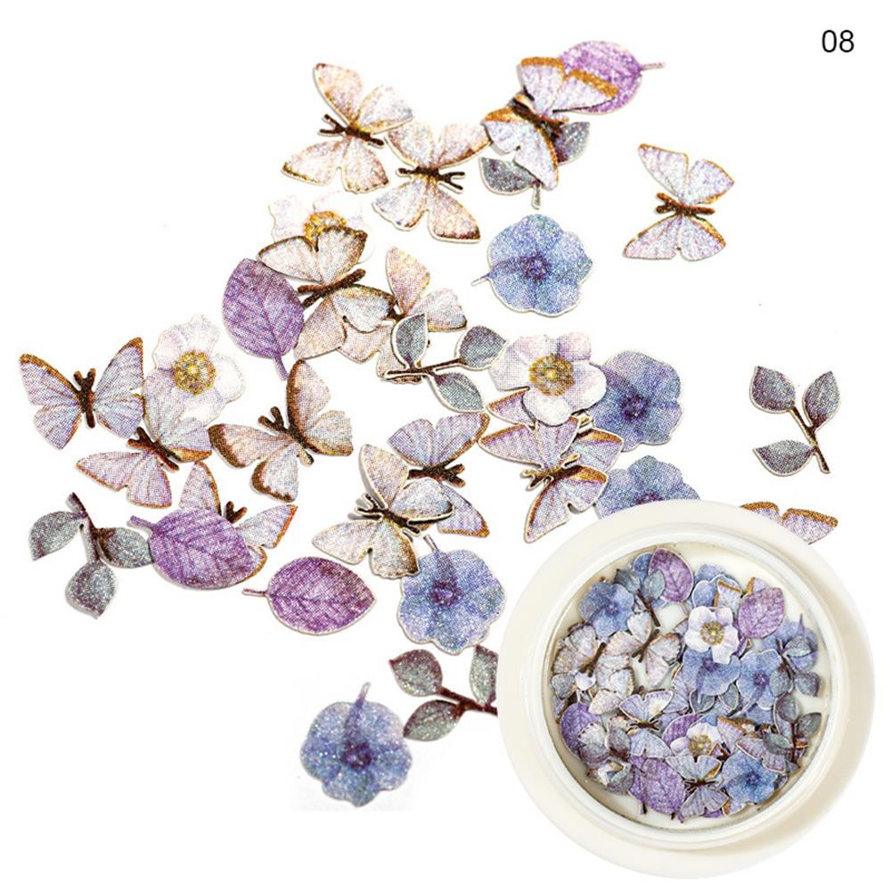 Paiete Decor Unghii Spring Butterfly