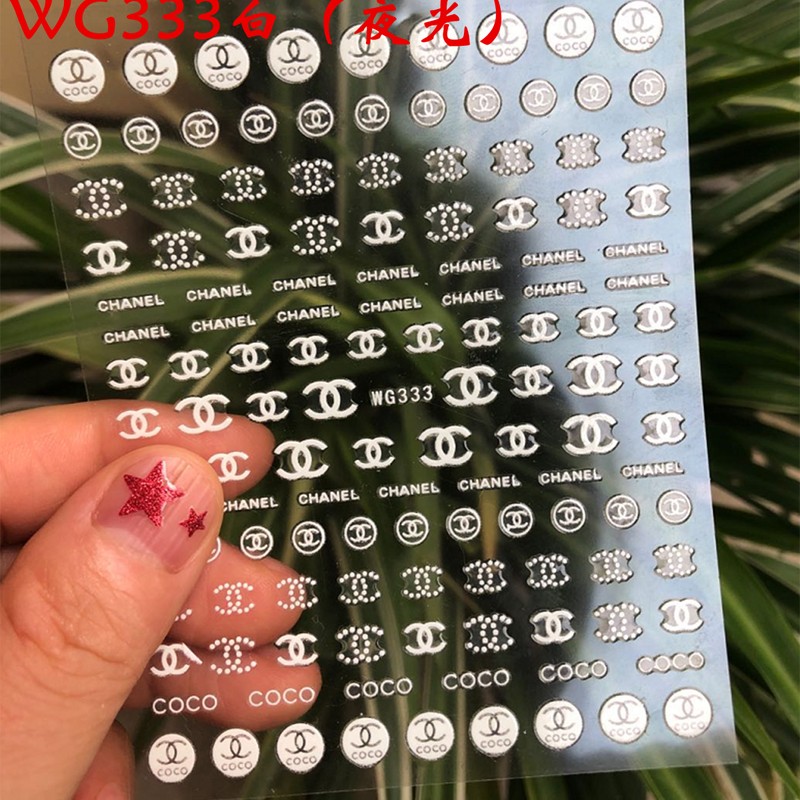 Sticker Unghii White - WG333