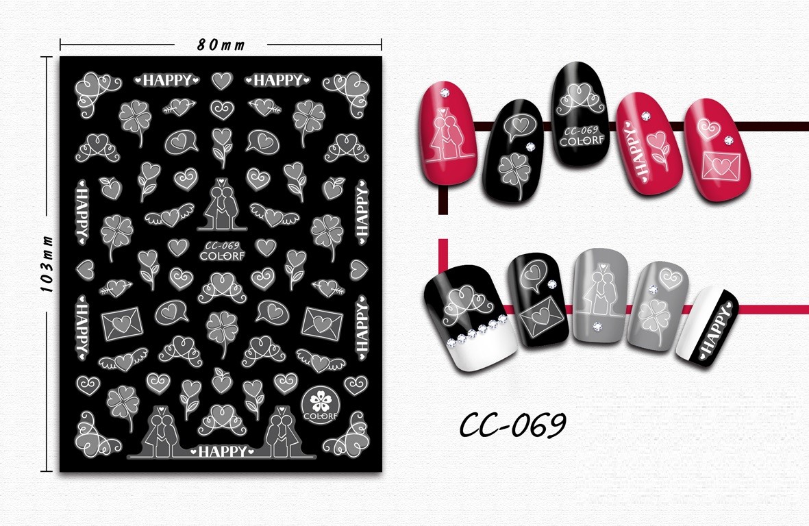 Sticker Unghii - CC069