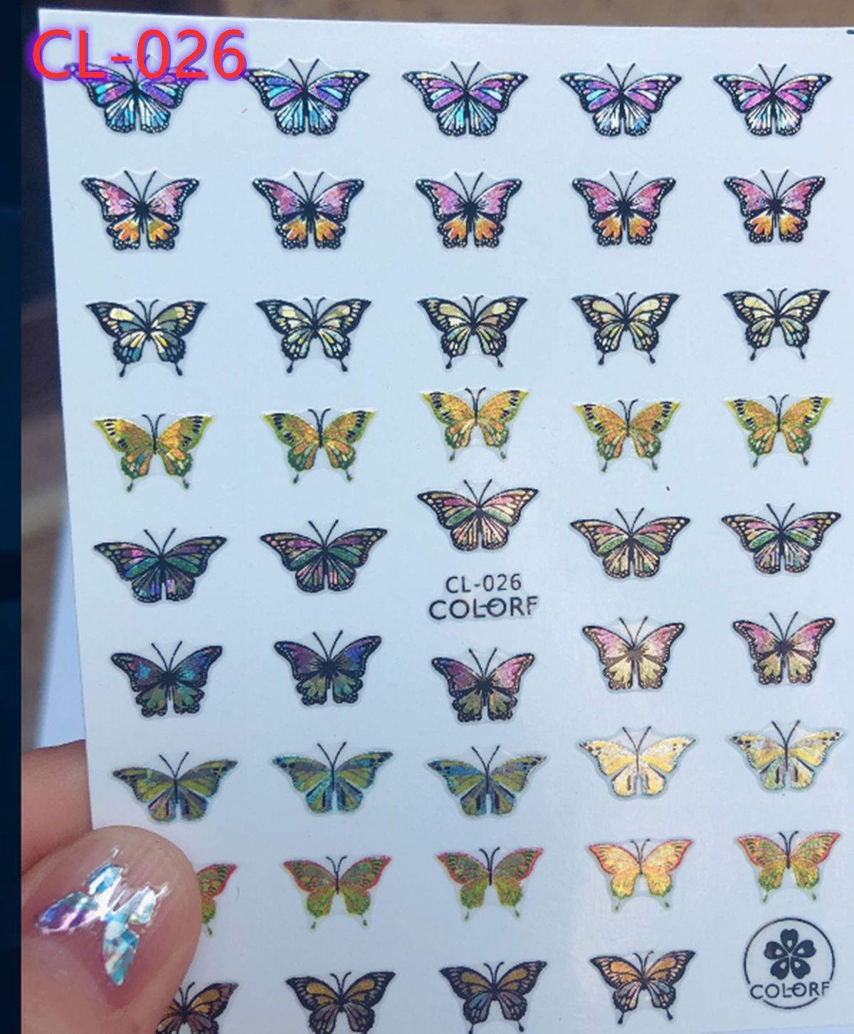 Sticker Unghii - CL026