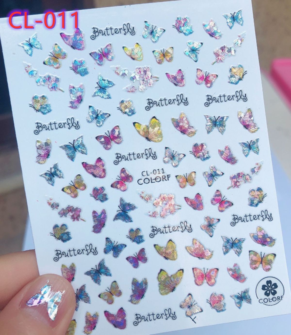 Sticker Unghii - CL011