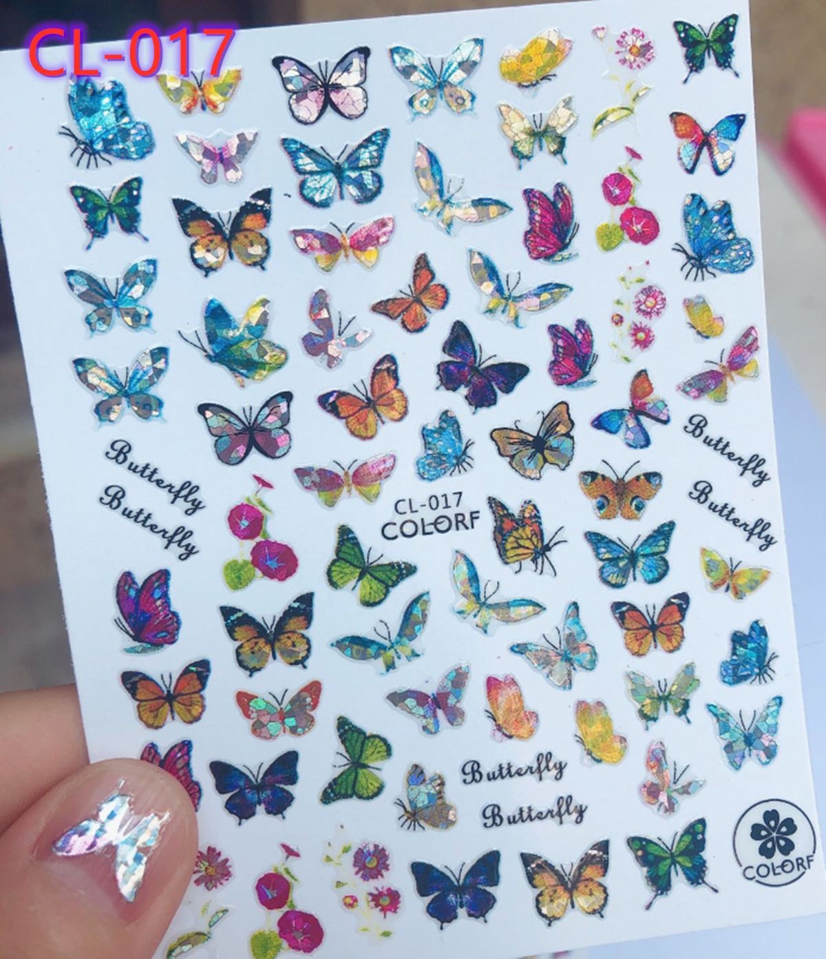 Sticker Unghii - CL017