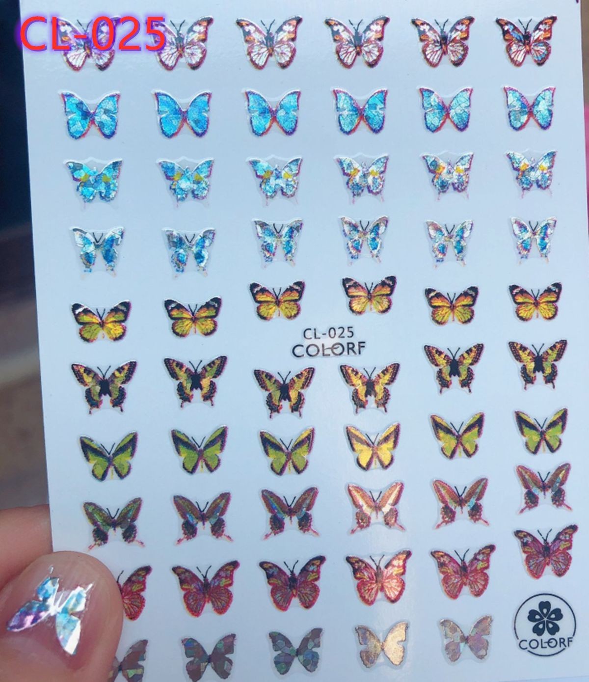 Sticker Unghii - CL025