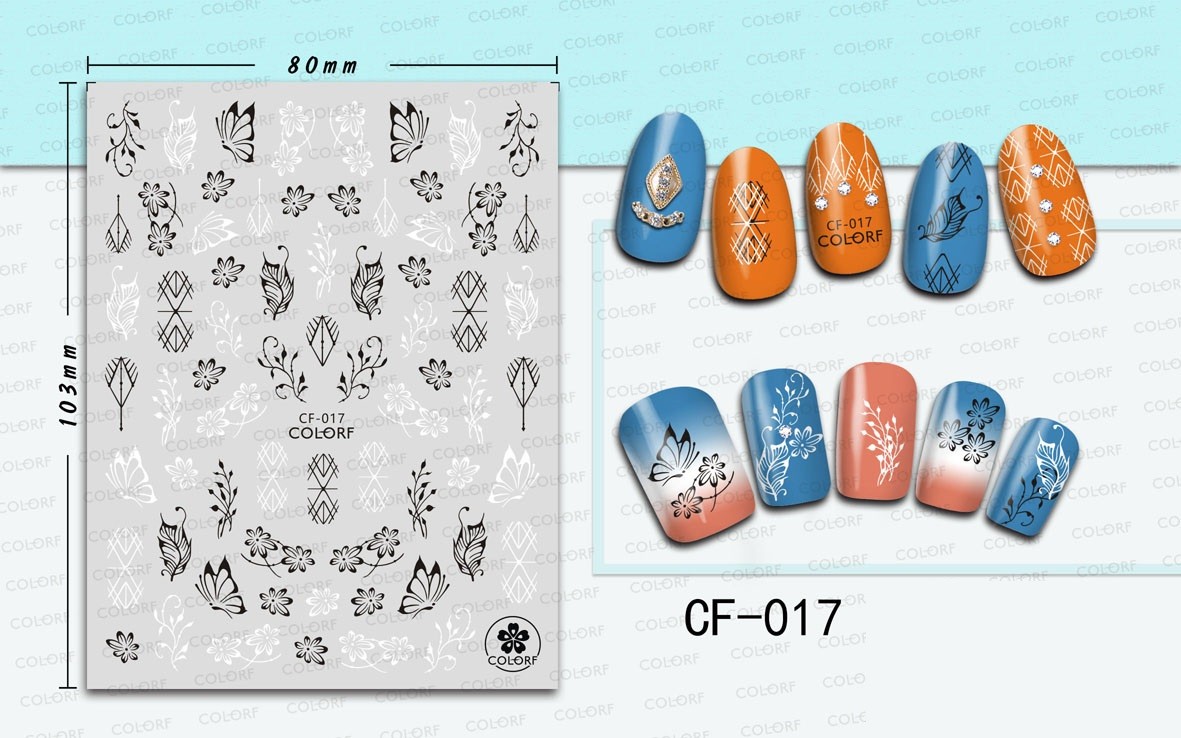 Sticker Unghii - CF017